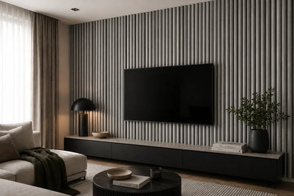 Signature Slat Acoustic Wall Panels- 4cm Wide- Multiple Colour Options