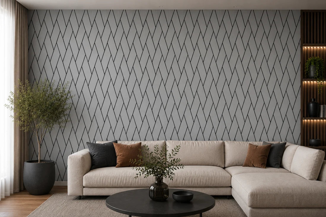 Chevron Acoustic Wall Panels- 4 Colour options