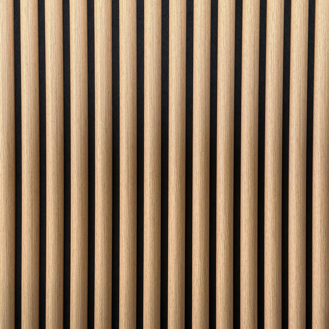 Collection 36 Rounded Acoustic Slat Wall Panels- Multiple colour options