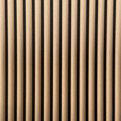 Collection 36 Rounded Acoustic Slat Wall Panels- Multiple colour options