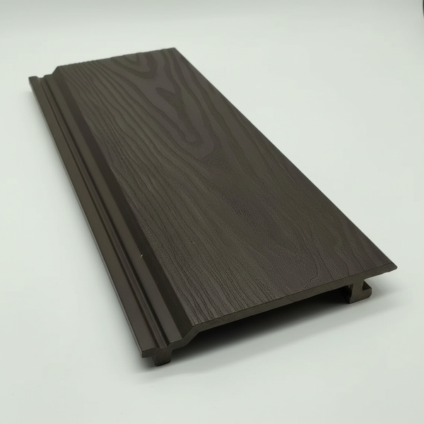 Dark Brown Outdoor Wall Cladding | 290cm (6 Pieces - 1 Pack ...