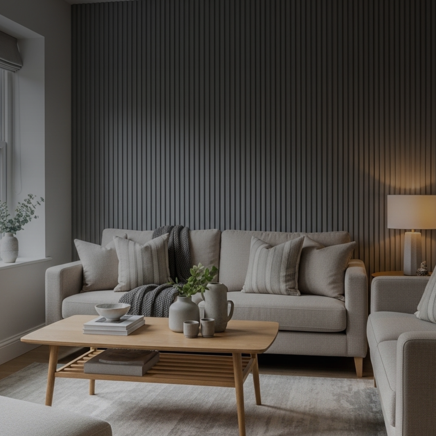 dark-grey-acoustic-slat-wood-wall-panel-modern-living-room-design