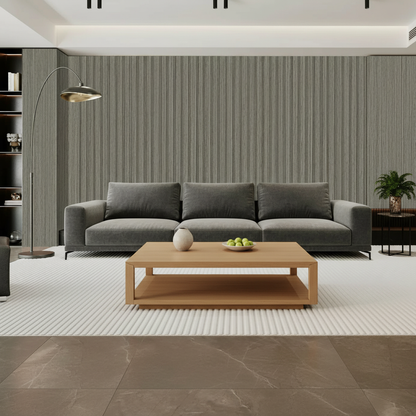 Dark Grey PVC Wall Panel - 240cm (1 pack / 8pcs)