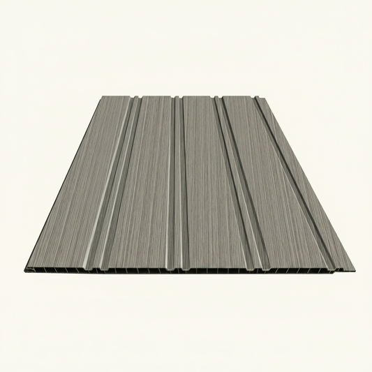 Dark Grey PVC Wall Panel - 240cm (1 pack / 8pcs)