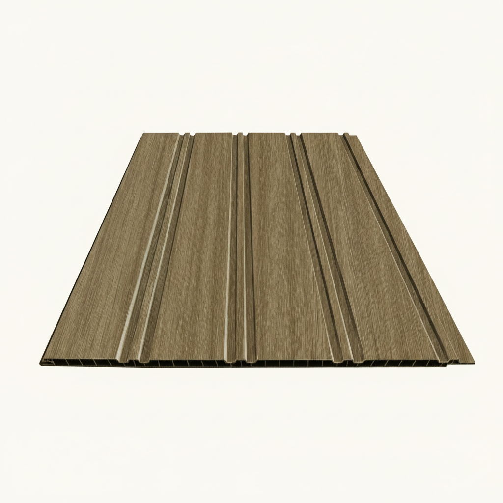 Dark Oak PVC Wall Panel - 240cm (1 pack / 8pcs)