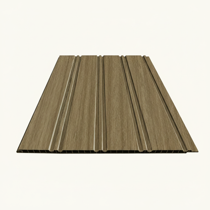 Dark Oak PVC Wall Panel - 240cm (1 pack / 8pcs)