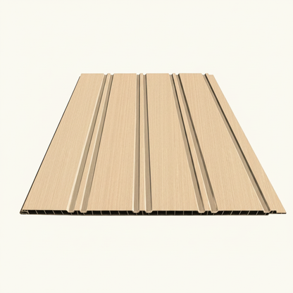 Oak PVC Wall Panel - 240cm (1 pack / 8pcs)