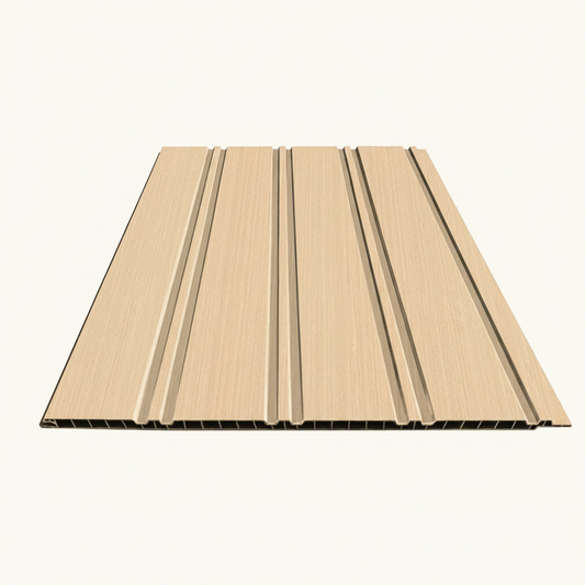 Oak PVC Wall Panel - 240cm (1 pack / 8pcs)