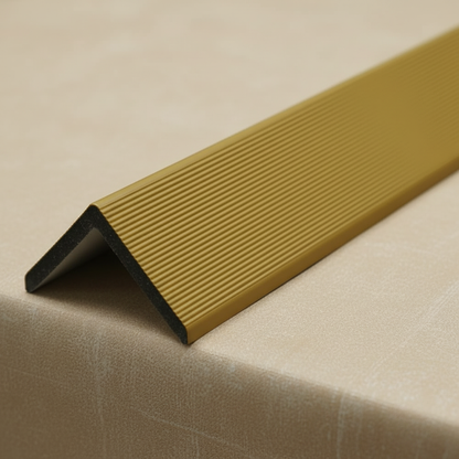 Precision-engineered Oak L-profile trim designed for seamless edge protection on wall cladding.